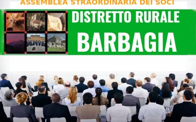 ASSEMBLEA STRAORDINARIA DEI SOCI DISTRETTO RURALE BARBAGIA